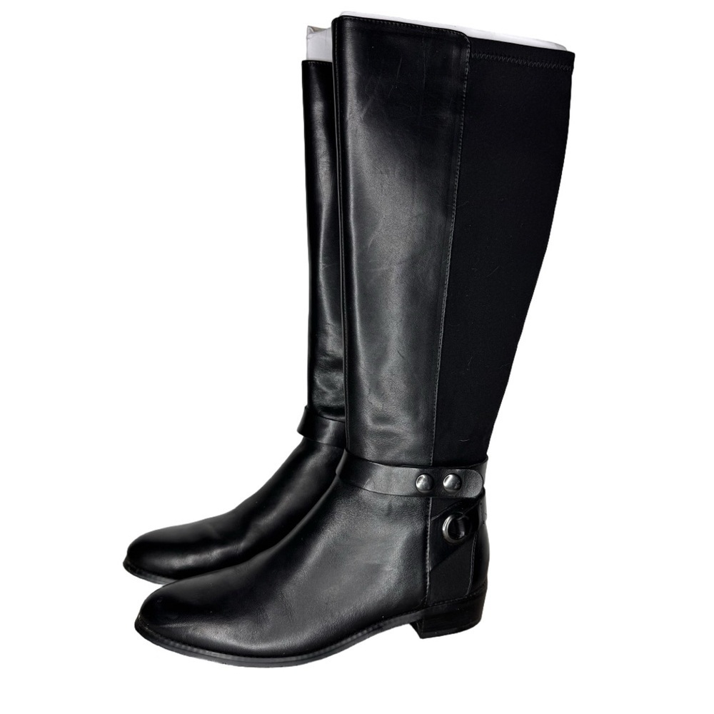 Elegant Black Knee-High Boots